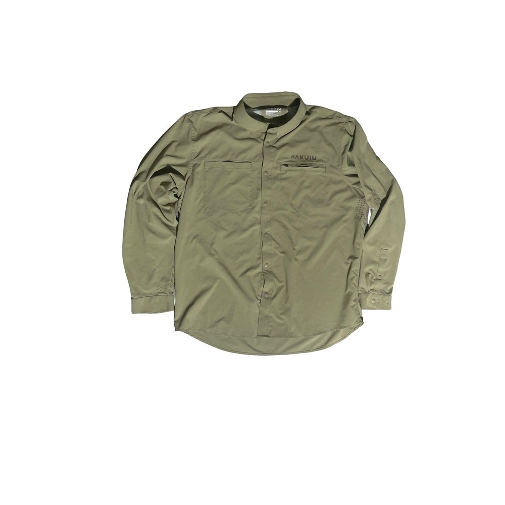KUIU Mesa Shirt XXL Sage Long Sleeve Hunting Performance UPF 50+